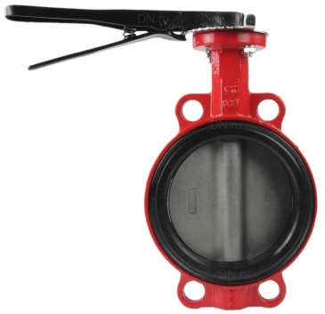 Затвор дисковый поворотный ABRA Ду300 Ру16 BUV-VF866D, межфланцевый, корпус - чугун, диск - нержавеющая сталь, рукоятка, EPDM в Тольятти