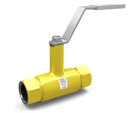 Кран шаровый резьбовой LD КШЦМ Gas 050.040.Н/П.02. стальной ст 20 Ду50 Ру40 МПа в Тольятти