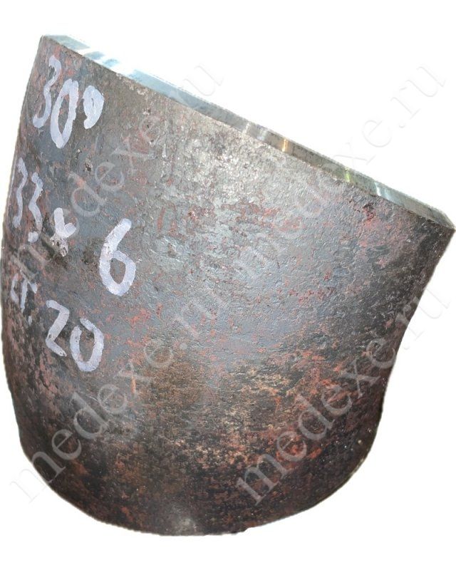 Отвод 45-159х6 ст.09г2c 45 град. 2 исп. ГОСТ 17375-2001 МС01 в Тольятти