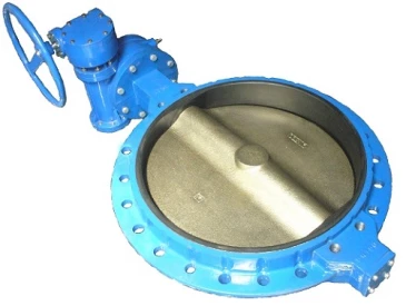 Затвор дисковый поворотный ABRA Ду1 000 Ру16 BUV-VF826D, межфланцевый, корпус - чугун, диск - чугун, редуктор, EPDM в Тольятти
