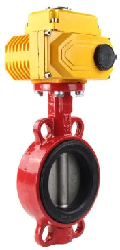 Затвор дисковый поворотный ABRA Ду80 Ру10/16 BUV-VF866D, межфланцевый, корпус - чугун, диск - нержавеющая сталь, с электроприводом, EPDM в Тольятти