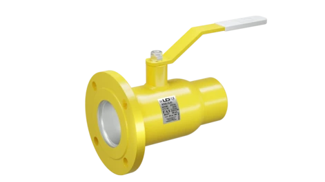 Кран шаровый LD КШЦК Gas 100.016.П/П.02. (фланец/приварка) стальной ст.20 Ду100 Ру16 МПа в Тольятти